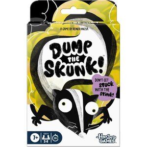 Dump The Skunk Family Card Game by Reiner Knizia  Ages 2 6 Players 20 m Adults
